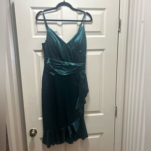 Emerald Green Cocktail Dress